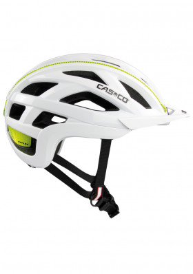Cycling helmet Casco Cuda 2 White-neon yellow